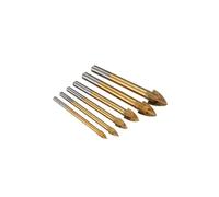 (6mm) 1pcs 4-12mm Alloy Cross Tip Glass Drill Tile Cermic Triangle