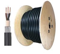 6MM 3 CORE SWA ARMOURED CABLE 50 METERS 6943X