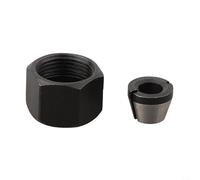 6mm/6 35mm/8mm Collet Chuck Adapter, Essential Tool for Engraving and Trimming Machineries (6mm)