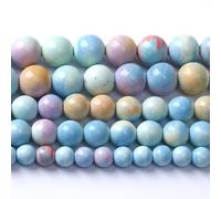 6mm 60pcs Alxa Natural Rainbow Stone Beads for Jewelry Making Energy Healing Stone Beads DIY Bracelet Necklace Accessories 15 Inch