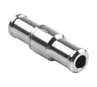 6mm 8mm 10mm 10mm Aluminum Brake Booster Non-Return Inline Check Valve for Vacuum Hose Applications in Automotive and Industrial Systems(12MM)