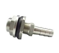 6mm 8mm 10mm 12mm 13mm 14mm 15mm 16mm 18mm 19mm 20mm 25mm 32mm Hose 304 Stainless Steel Pipe Fitting Water Tank (BSP1I4 Female-6mm) Brass Hose