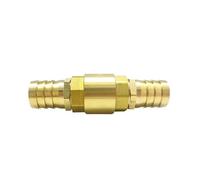 6mm 8mm 10mm 12mm 14mm 16mm 19mm 25mm 32m Hose Barb Brass Vertical Lift Spring Check Valve One Way Non-return Valve For Water(19mm)