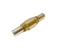 6mm 8mm 10mm 12mm 14mm 16mm 19mm 25mm 32m Hose Barb Brass Vertical Lift Spring Check Valve One Way Non-Return for Water(12mm)