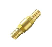 6mm 8mm 10mm 12mm 14mm 16mm 19mm 25mm 32m Hose Barb Brass Vertical Lift Spring Check Valve One Way Non-return Valve For Water(Pagoda,6mm)