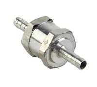 6mm 8mm 10mm 12mm One- Way Fuel Line Check Valve Non Return Diesel Aluminium Suitable for Carburetors and Low Pressure Fuel(12mm)