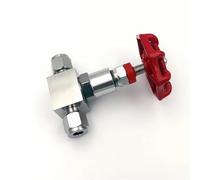 6mm 8mm 12mm Ferrule Needle Valves J91W-160P Stainless Steel Straight Through Globe Valve 1Pcs(OD 10mm)