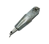 6MM-8MM Zinc Plated Rope Socket with Wedge and Pin - Termination Wire Jaw