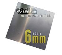 6mm Aluminium plate sheet - Grade 5083 (150mm x 150mm)