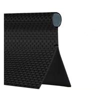 6mm Black Awning Rail Piping - Double Flap Keder Strip with Solid PVC Core for Caravan, Motorhome & Camping Awnings - KEDER UK