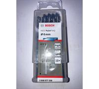 6mm Bosch PointTEQ HSS Twist Drill Bit Steel Metal 6.0mm Point TEQ 2 608 577 228