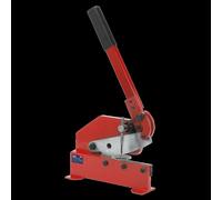 Sealey Diameter 12mm Round Metal Cutting Shears 6mm Sheet Capacity Steel-Plate Red 3S/6R