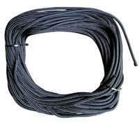 6mm Double Braided Polyester Sailing Rope Marine Grade (Navy, 20 metres)