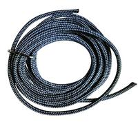 6mm Double Braided Polyester Sailing Rope Marine Grade (Navy, 5 metres)