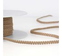 6mm Double Scroll Gimp Braid Trim Dress Costume 38 Colours Buy 1 2 Or 4m 612D, 093 Dark Beige, 1 Metre