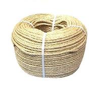 6MM Everlasto Natural Organic Sisal Decking Rope - Various lengths (6MM x 50M)