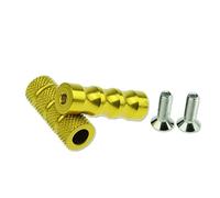 6mm For Yamaha YZF R25 R1 R6 R3 R15 V3 MT07 MT09 For Tracer 700 900 Motorcycle Footrest Rearset Pedal Gear Shift Lever Foot Peg CYPMDW(Gold)