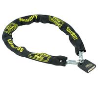 6mm Hardened Steel, Square Linked Chain with Textile Sleeve, 0.9m - SKM 6/90