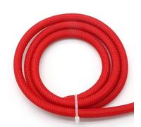 6mm High Density PET Braid Sleeving - Durable Cable Protector - Heat Resistant Spiral Wrap - 1M to 50M Length Options(Red,10meter)