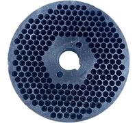 6mm Holes Plate for Feed Pellet Machine - Durable Grinding Disc for 2-Head and 3-Head Roller Pellet Mills - 1pcs(4MM)