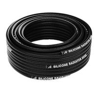6mm ID Silicone 2 Ply Heater Radiator Hose 20 Metre Length Black | -30°C to +200°C (+220°C Peak) | 65.6ft Bulk Coil, Fewest Joins | 14mm Outer, 8/24 Bar Work/Burst | OEM Finish | J20 R3
