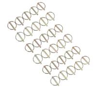 6mm Lynch Pins Clips Fasteners Linkage Locking Pins Tractors Trailers 30pc