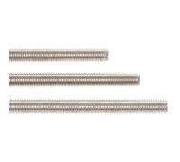 6mm / M6 x 100mm A2 Stainless Steel Threaded Rod Full Thread Studding Bar DIN 976-5 Rods