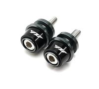6mm Motorbike CNC Aluminum Swingarm Sliders Spools Stand Screws For YZF R3 R25 R6 R1 2019-2021 R15 V3 YZF Anti-Fall Protector Frame Slider(Titanium,X-2)