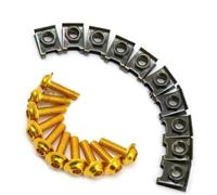 6mm Motorcycle Bodywork Fairing Bolts Screws Sets For Y&amaha R15 XJR1300 YZ125 125cc YZ250 MV For Agusta F4 RR(Type C)