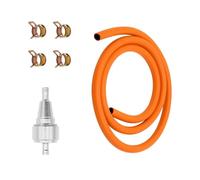 6mm Motorcycle Gasoline Filter CNC Aluminum Alloy Modified Hose Line Petrol Pipe Fuel Gas Oil Tube Set