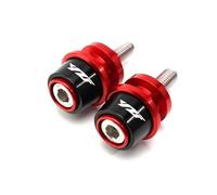 6mm Motorcycle Swingarm Spools Slider Stand Bobbins For YZF R3 R25 R6 R1 2019 2020 2021 R15 V3 YZF Stand Screw Falling Protector Frame Sliders(RED,X-2)