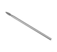6mm Shank Carbide Rotary Burr, 150mm Long Double Grinding Head for Metal, Wood, Glass, and Plastic, Compatible with Most Rotary Tools,H