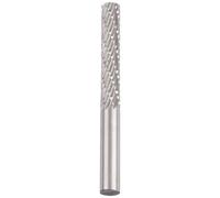 6mm Shank Rotary Burr Tool for Plastic and Wood Carving, High Speed Steel File for Root Tone and Mahogany Furniture (6×6×60mm A)