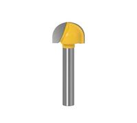 6mm Shank Round Ball Nose Wood Cuter Cove Milling End Mill Radius Core Box Solid Carbide Router Bit CNC Tools 3.175mm 25mm(6x20mm)