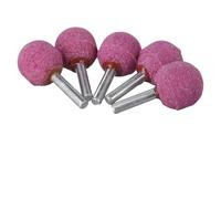 6mm Shank Tools Rotary Dremel and - Having Compatible Bits Set Similar Carving Engraving Material Removal for 5-Piece Ceramic Ball Burr Rotary Tool Grinding(6x30mm red)