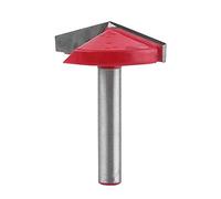 6mm Shank V Groove Router Bit Carbide Tipped V Grooving Bits CNC Engraving End Mill Woodwork Cutting Tool 150 Degree