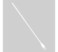 6mm Silicone Straw Brush, 9.45in Reusable Drinking Straw Cleaning Brush Bendable Bottle Pipe Cleaner Extra Long Thin Small Straw Cleaning Brush for Metal Glass Straw (White)