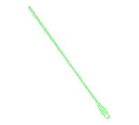 6mm Silicone Straw Brush, 9.45in Reusable Drinking Straw Cleaning Brush Bendable Bottle Pipe Cleaner Extra Long Thin Small Straw Cleaning Brush for Metal Glass Straw (Green)