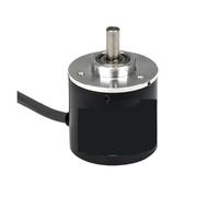 6MM Solid Shaft 40MM Incremental Rotary Encoder 100~5000PPR Magnetic Electric/Photoelectricity Encoder Voltage Output(2000 PPR)