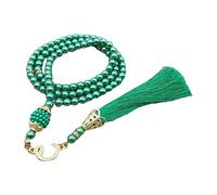 6MM Tasbih Prayer Beads Styles 99 Beads Color Pearls Charm Bracelets Mohammed Rosary Bracelets Gift Prayer Bead for Men Women Rosary