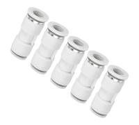 6mm to 3mm Reducing Push to Connect Fittings, 2 Pack Straight Pneumatic Air Line Connectors, Quick Connect Tube Adapter for Air Systems, Easy Install and Leak-Free
