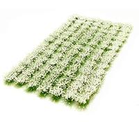 6mm White flower tufts x91 Model Grass Warpainter Scenics