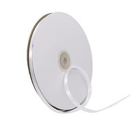 6mm White Ribbon for Gift Wrapping,91m Fabric Thick Satin Ribbon White Bow for Gift Wrapping,Ribbons for Balloons,Crafting,Hair,Bouquets,Wedding, Car,Presents,Cake,Christmas Party Decorations