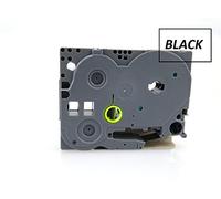 6mm Width Laminated Label Tape for Brother P-Touch PT-1000. Black ON Clear. 8m in Length. TZe-111. See Description for List of Compatible Printers. TZ-111