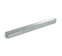 6mm Windows UPVC and Door Handle Spindle Plain Bar 100mm or 150mm Solid Steel Silver Metal Spindles (6mm x 150mm)
