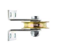 6mm Wire Rope Pulley Block Bearing Wheel Bearing Wire Rope Guide Wheel Bracket Hardware Accessories Outdoor Arrangement