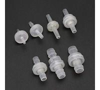 6mm with Barb No Assembly Plastic Check Valve for Aquarium Fish Tank Air Pump - One Way Non-Return Silicone, for UTVs, Motocross, Watercraft, Agricultural Vehicles