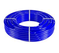 6mm x 11mm Blue Silicone Vacuum Tubing Rubber Hose Air Water 3 Metre