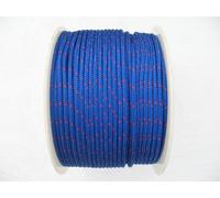 6MM x 175 Metre Blue/Red Kernmantle Polypropylene Rope - 16 Plait Double Braided PP