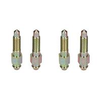 6mm x 1mm Long Steel Brake Caliper Bleeding Bleed Nipple Screw Bleedscrew 4pc